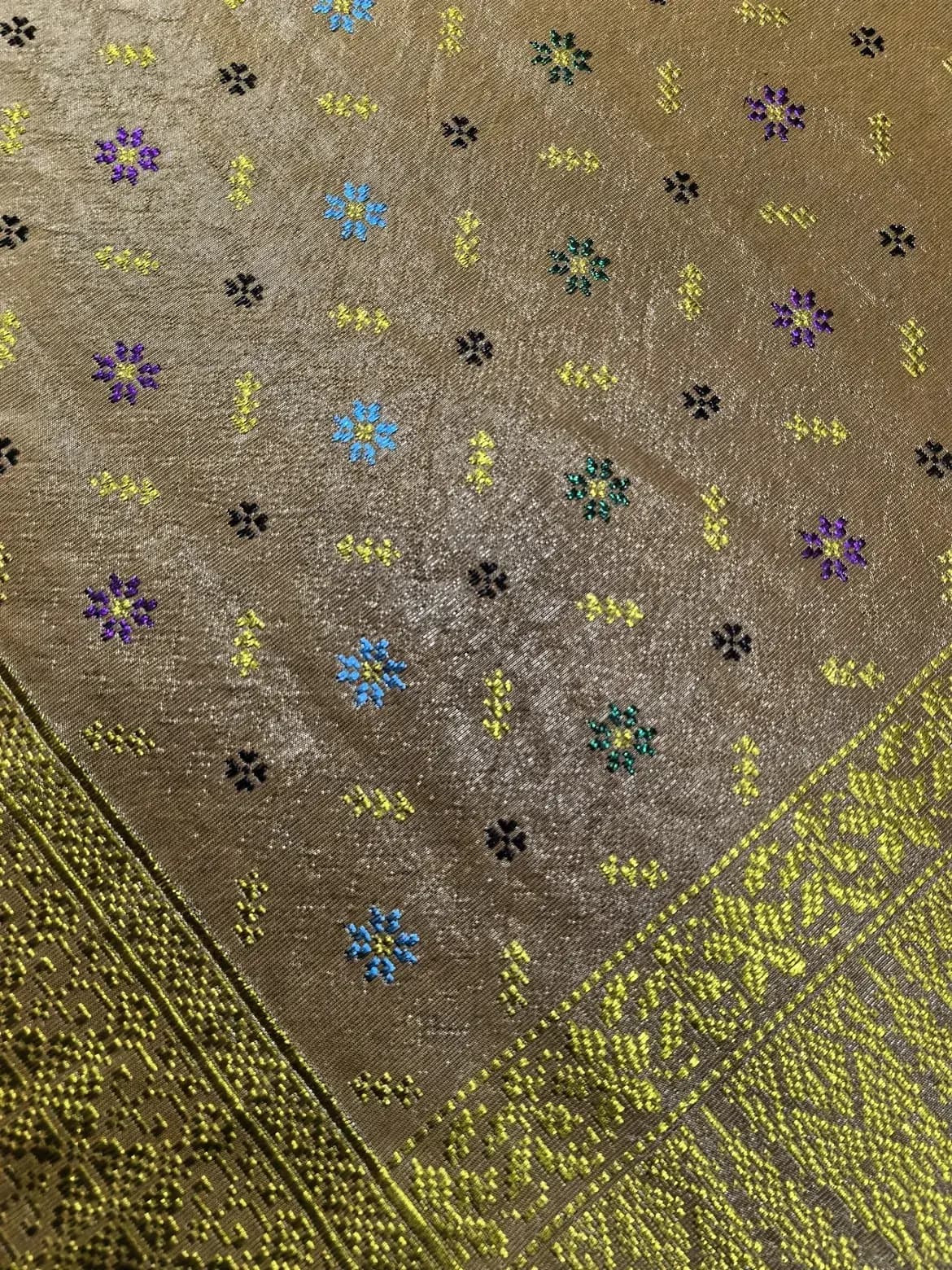 Kain Brunei Arap Gegati - Gambar 3