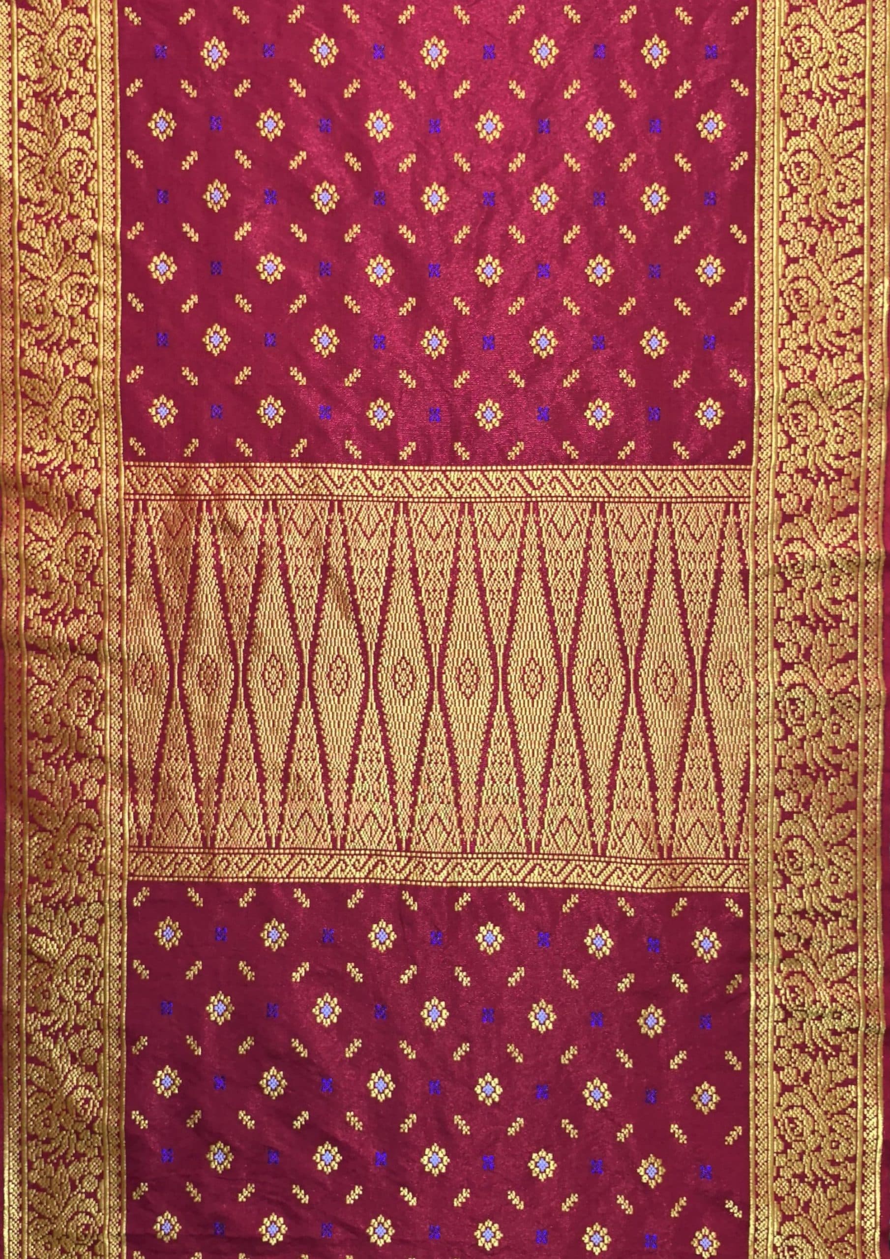 Kain Brunei Arap Gegati - Gambar 1