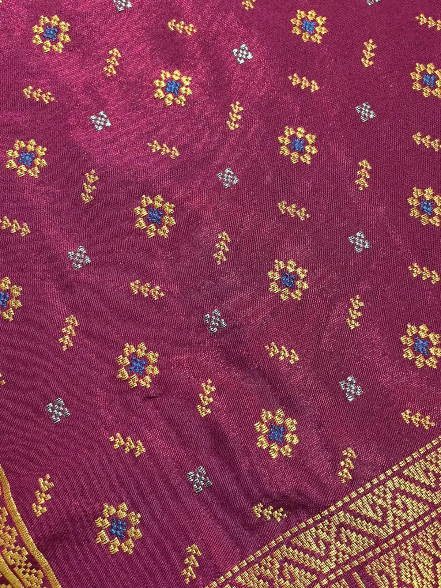 Kain Tenunan Asli Brunei Arap Gegati - Gambar 3